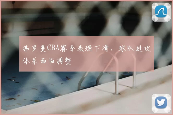 弗罗曼CBA赛季表现下滑，球队进攻体系面临调整